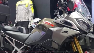 TVS motor adventure bike